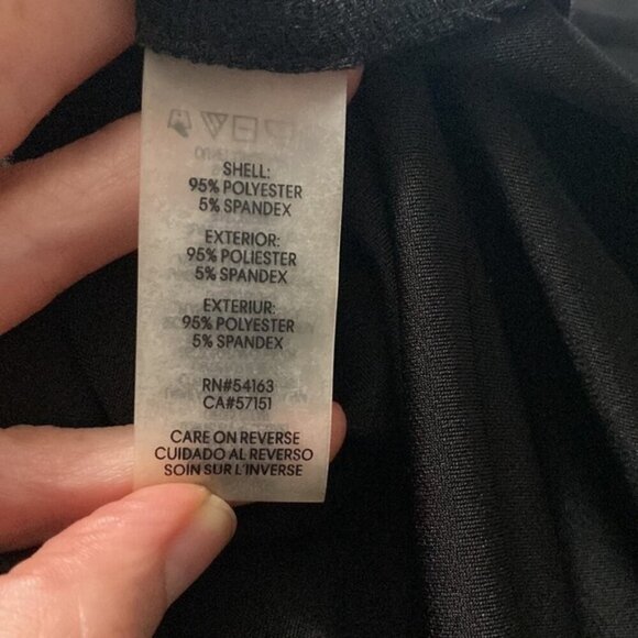 CALVIN Klein Black Short Sleeve Top - Picture 14 of 14